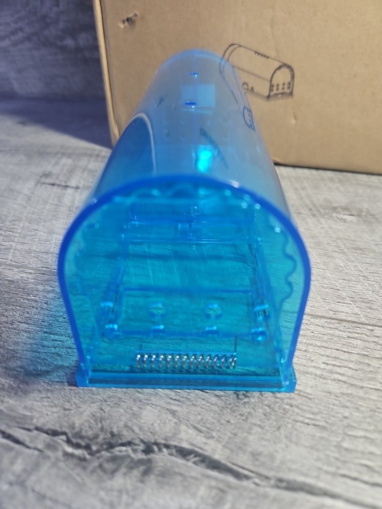 6 Pack Campior Humane Mouse Traps Indoor Reusable No Kill Blue