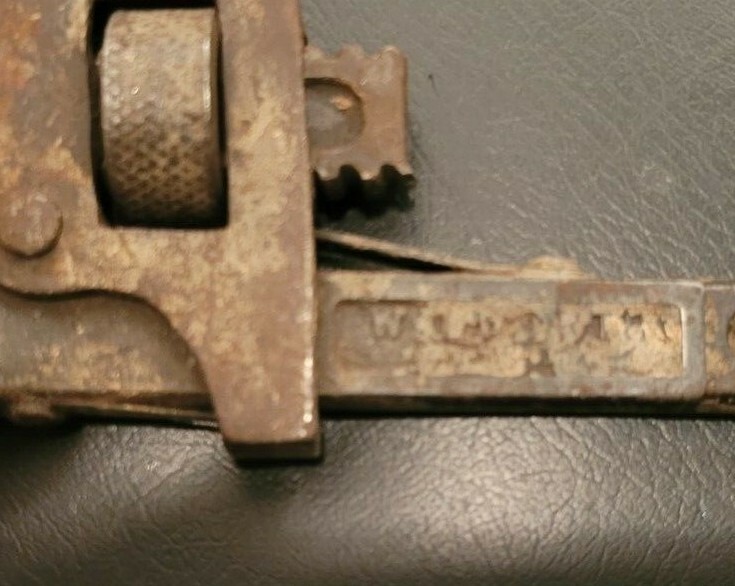 Vintage Genuine Stillson Walworth Adjustable Pipe Wrench