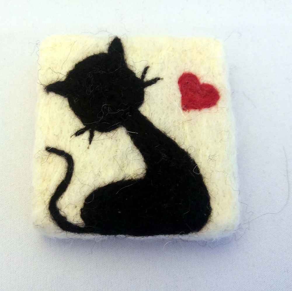 Needle Felted Soap Bar Decorative Handmade