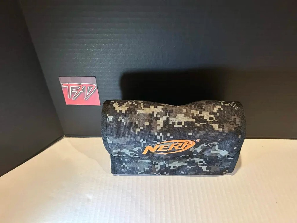 Nerf N-Strike Camo Ammo Dart Bag Authentic