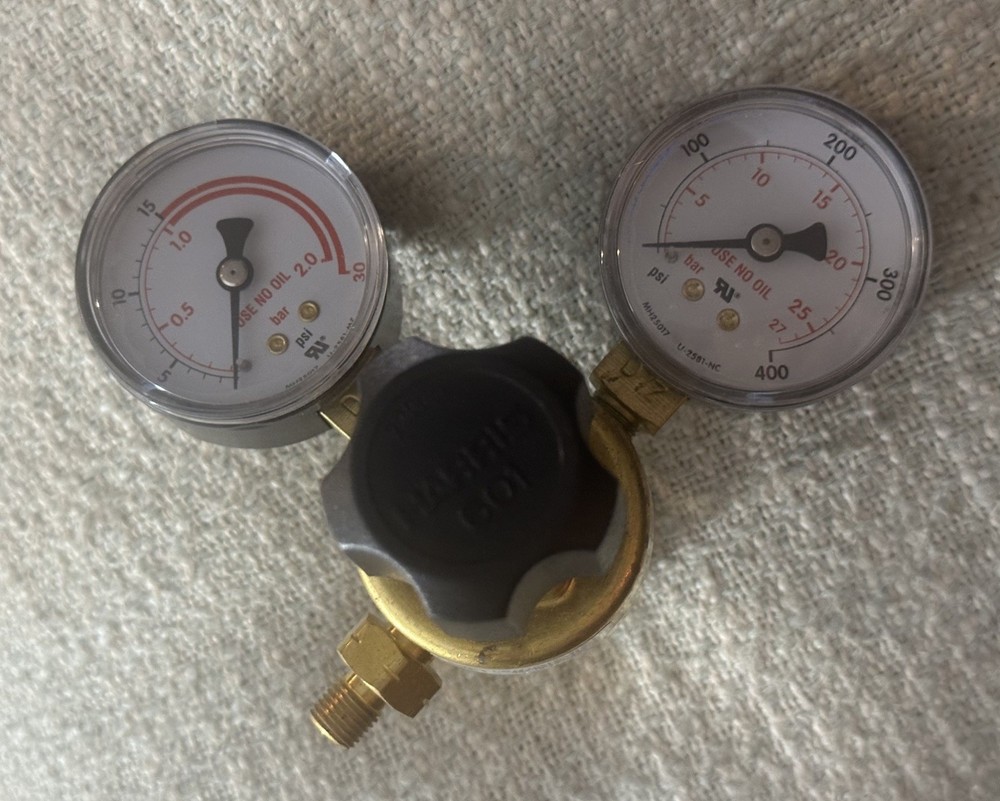 harris argon regulator Acetylene CGA-520