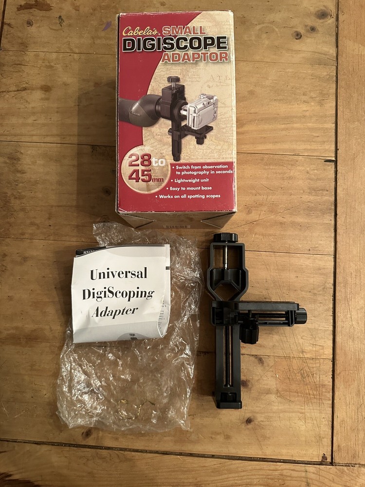 Cabela's Small Universal Digiscope Adapter 28-45mm