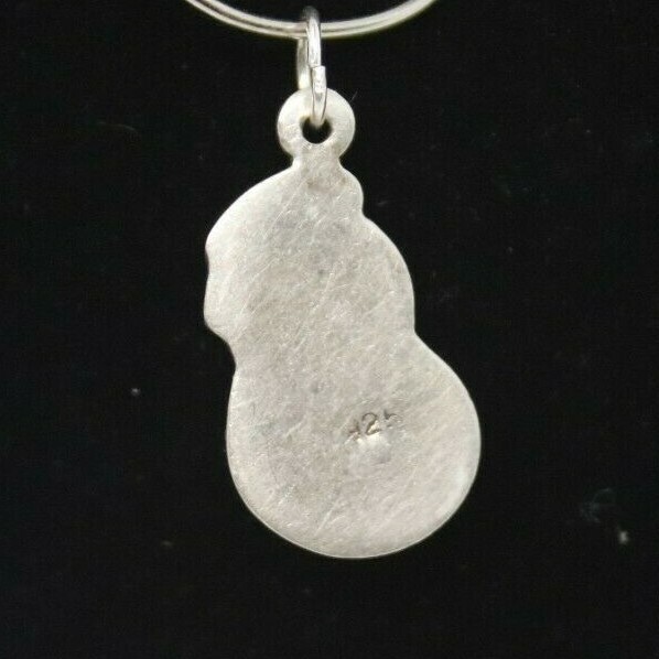 Sterling Silver Snowman Charm