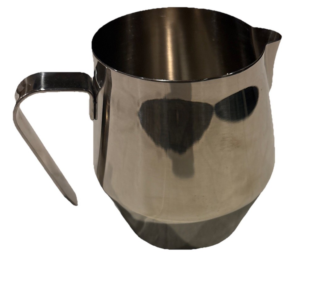 RSVP Stainless Steel Steaming Pitcher, 20 Oz. , For Steaming Milk ￼