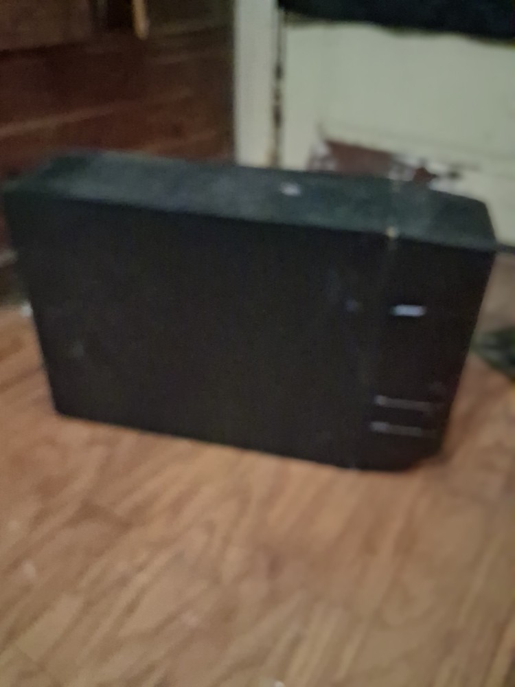 Bose Subwoofer Wired Black Rectangular RCA Input Plastic Home Speaker