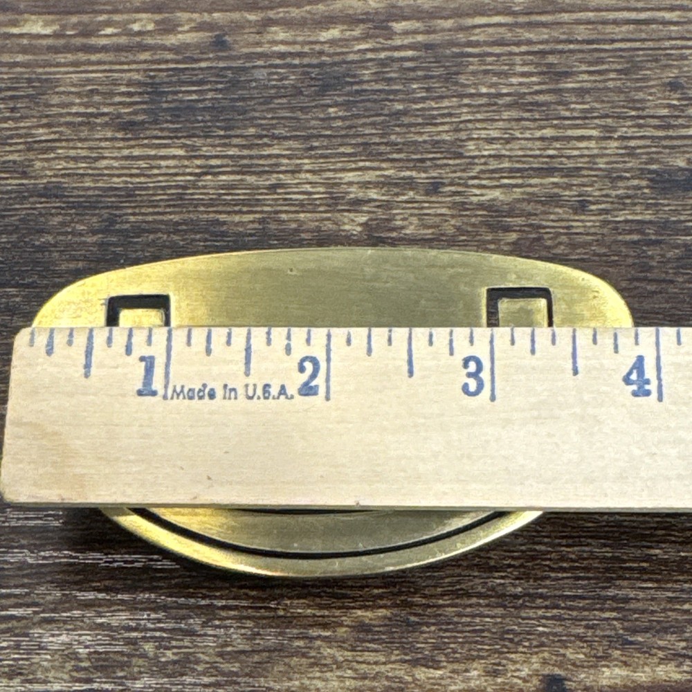 Drexel Passage Drawer Pull Handle Campaign Brass KBC N-16827 Replacement MCM