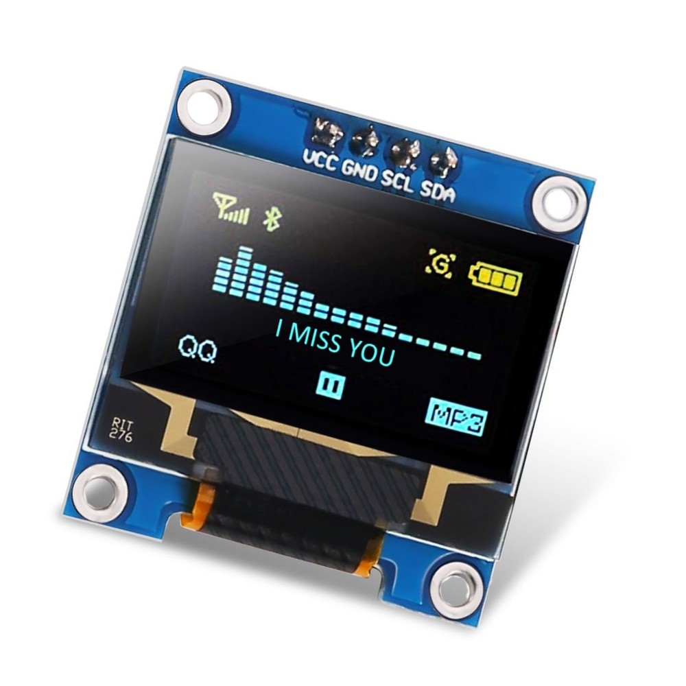 OLED Display Module i2c 128x64 Yellow