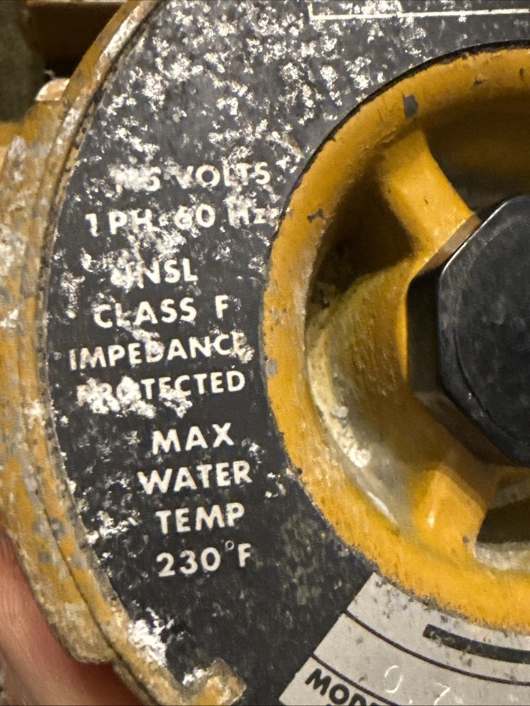 Myson Circulator Pump LA4302 80S 0.7A 80w NOS