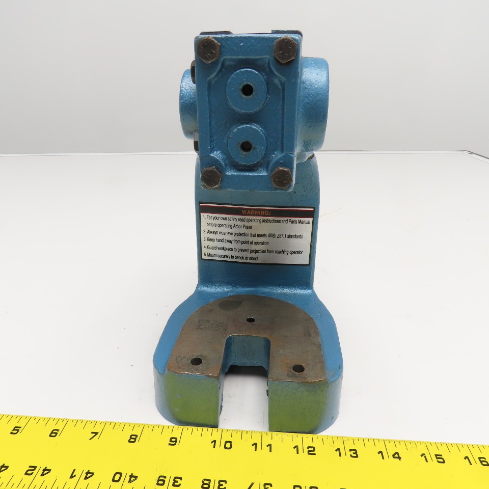 Model No. 0 Arbor Press C-Frame Assembly Replacement 3" Throat