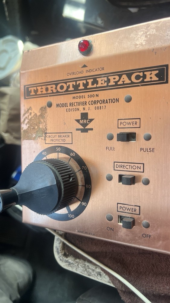 mrc throttle pack  model 500n