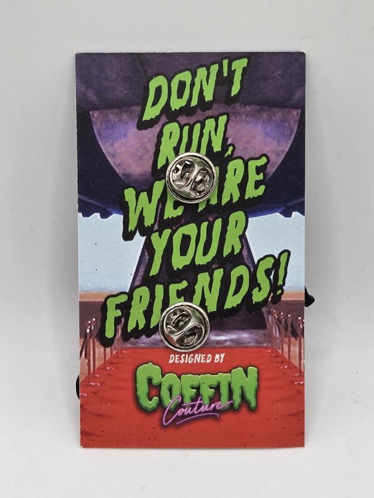Coffin Couture "Ack Ack Ack" Enamel Pin Mars Attacks!