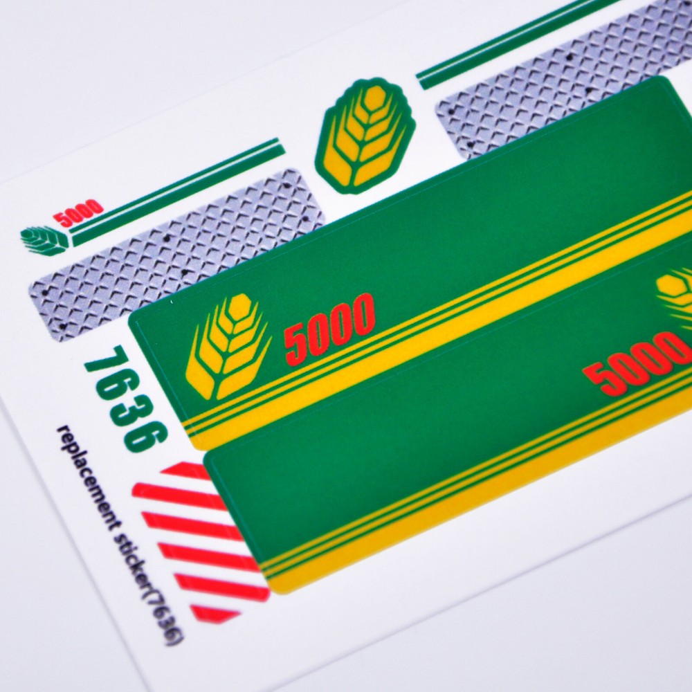 Replacement sticker for set 7636 Precut sticker