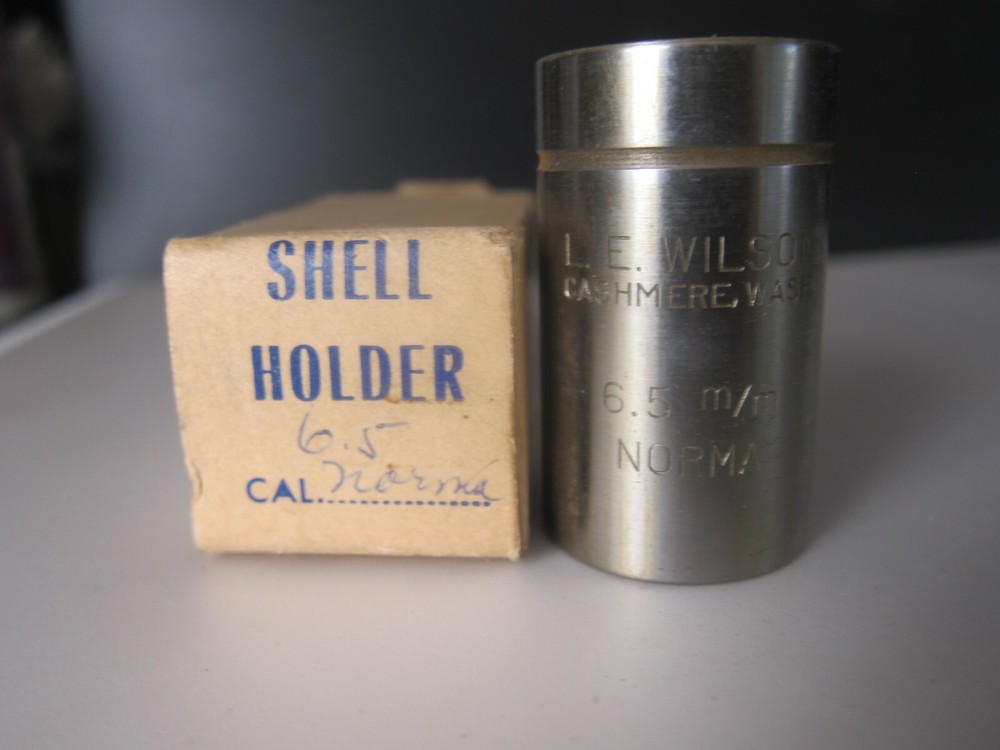 L.E. Wilson Case Holder - 6.5 mm Norma