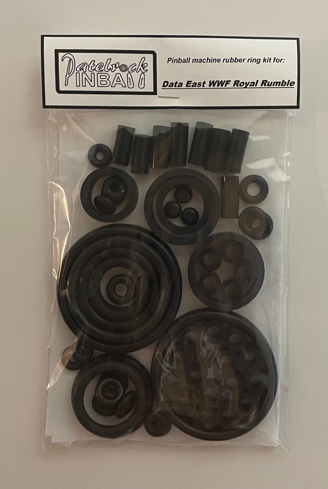 1994 Data East WWF Royal Rumble Pinball Machine Rubber Ring Kit