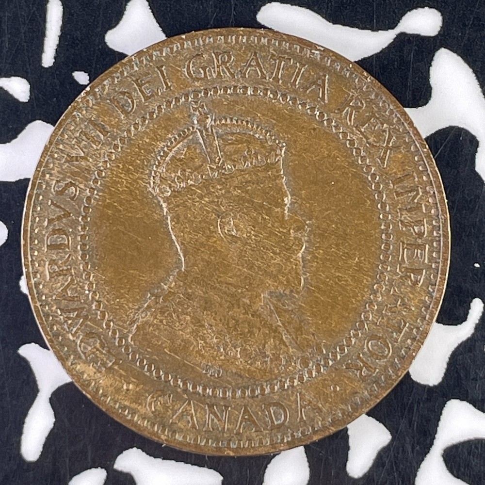 1908 Canada Large Cent Lot#F2087 Nice!