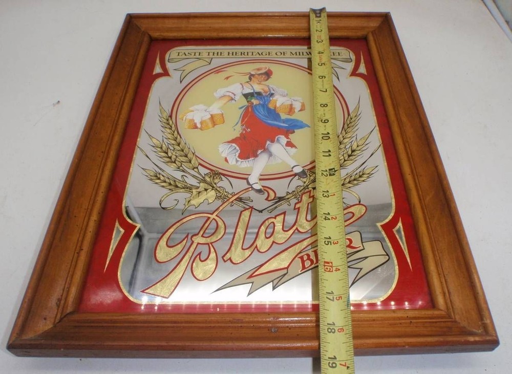 Blatz Beer Mirror Sign