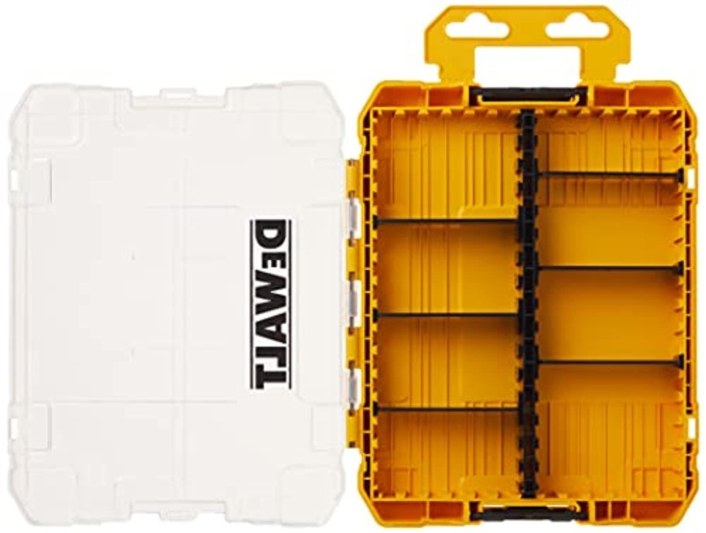 DEWALT Tool Box Tough Case Medium DWAN2190 Stackable 6 dividers organizer