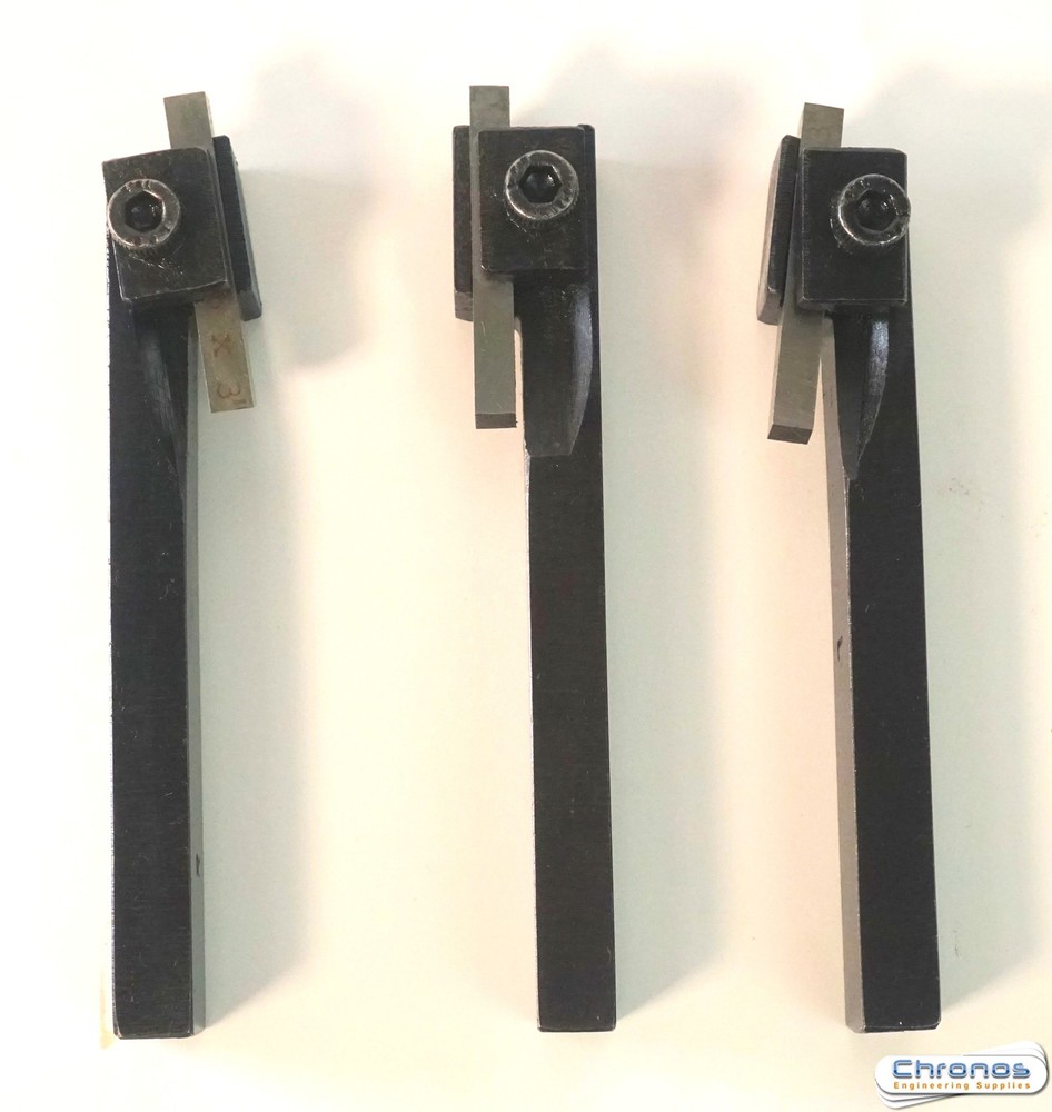 Set of Three 1/2 " Square Turning Tools With HSS Bits 393050