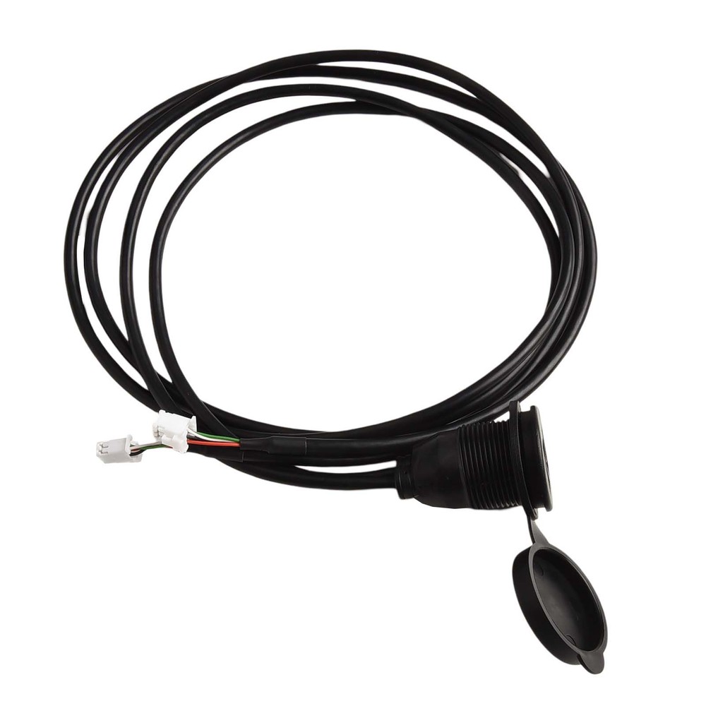 Convenient Flush Mount Car Dual USB Port Panel Adapter 145cm Cable Length