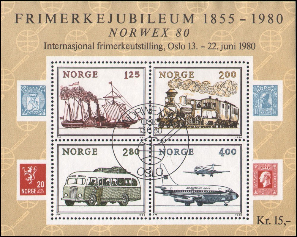 Norway #765 Used VF s/s