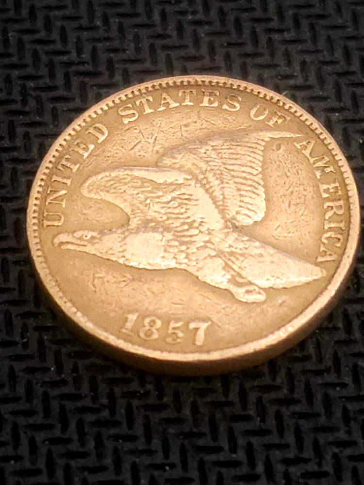 1857 flying eagle penny