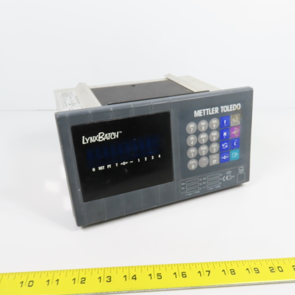 Mettler Toledo LYNX Batch Scale Controller Indicator 120V LBPA 0710000