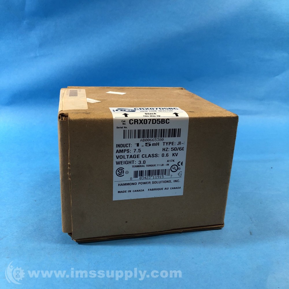 HPS CRX07D5BC Line Reactors, Centurion Series FNFP