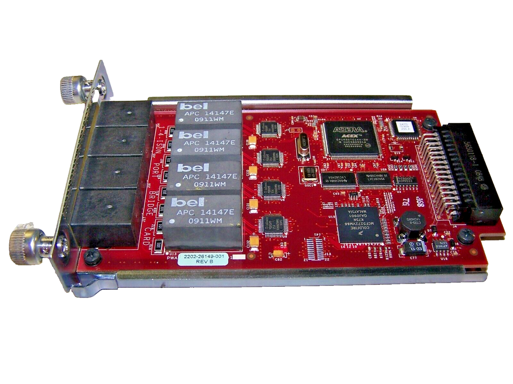 NEW POLYCOM QUAD 4 PORT BRI NETWORK INTERFACE 2201-23284-002