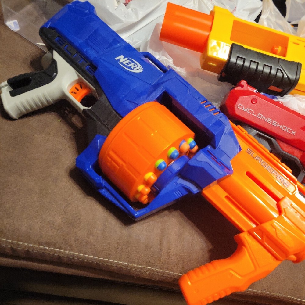 NERF Elite Surgefire Gun Blaster Rotating Drum