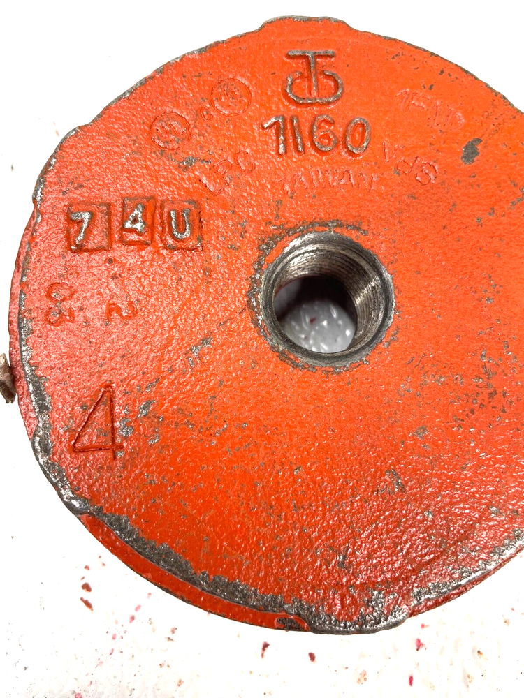 SHURJOINT Style 7160 4" Cap Grooved Pipe Fitting Fits IPS Pipe Sizes