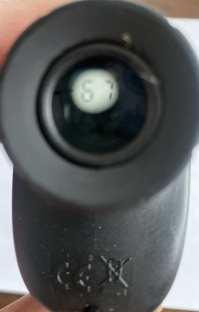 Fetch Falcon LCD Golf Rangefinder , Slope Mode w/ Pole Flag Locking Vibration