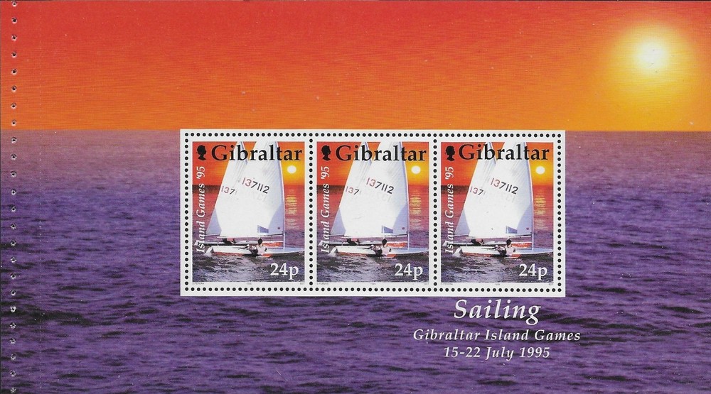 Gibraltar Scott #'s 680a MNH