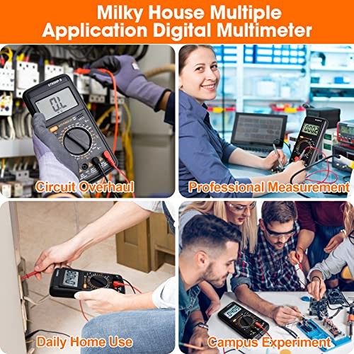 Digital Multimeter Tester, Multimeter Tester Pocket Voltmeter, Multicolored