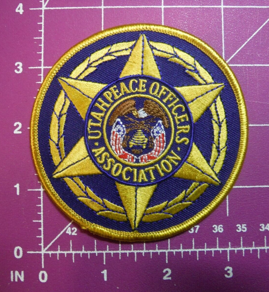 Utah Peace Officers Association patch
