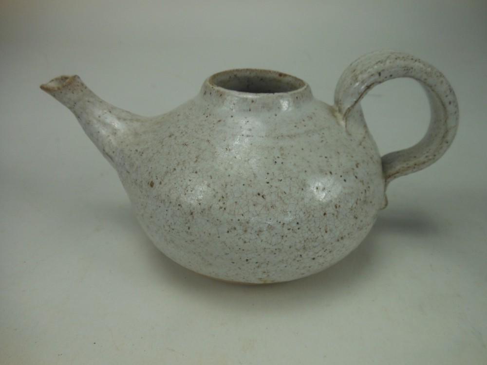 Small Studio Pottery Teapot Art Pottery Signed Hand Made