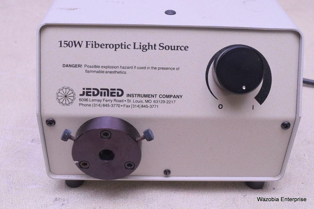 JEDMED 150W FIBEROPTIC LIGHT SOURCE MODEL 99-7900