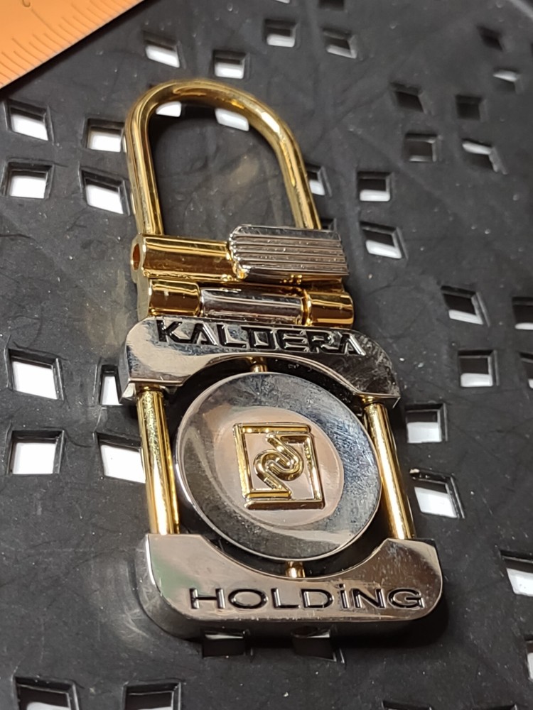 Two Tone Heavy KALDERA HOLDING Keychain
