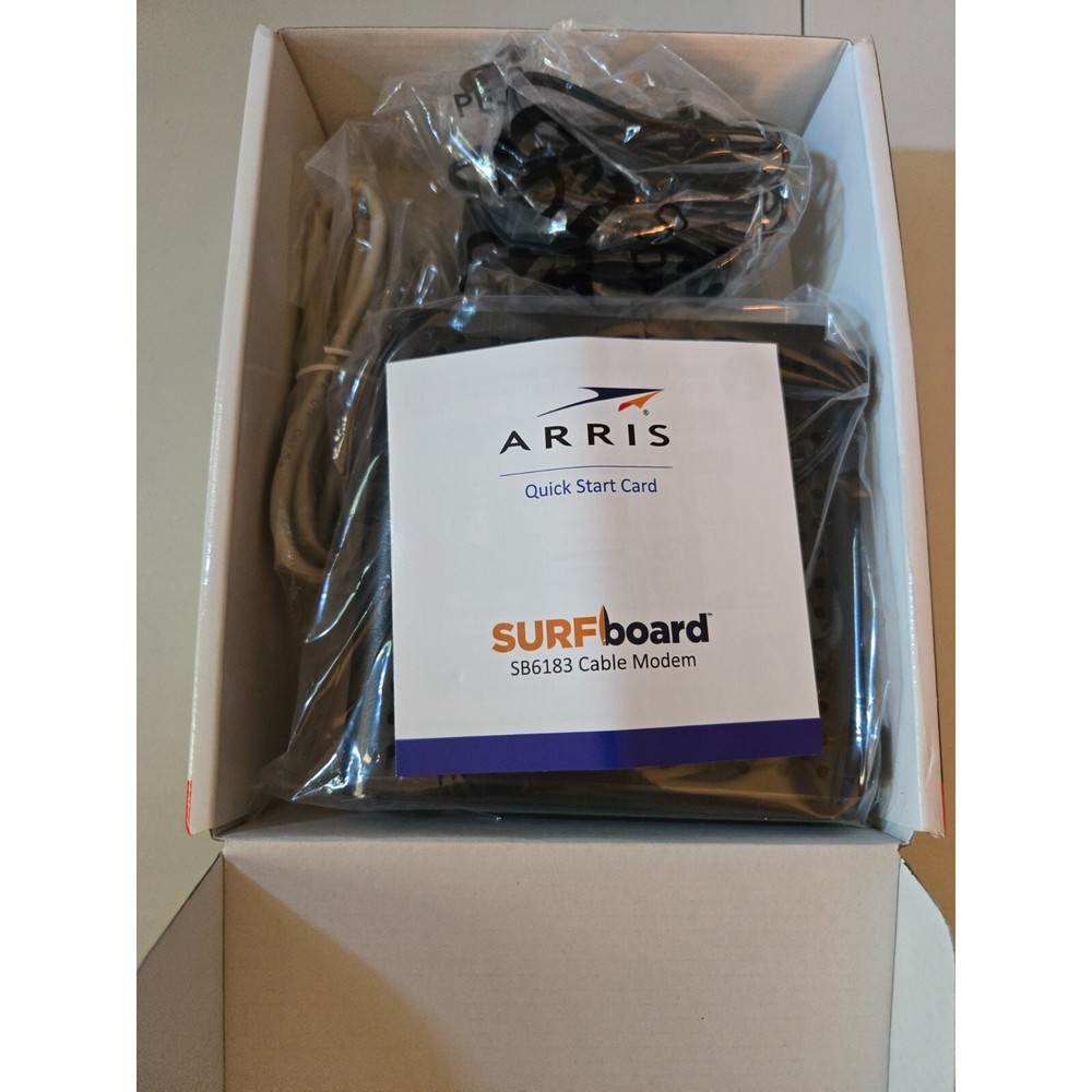 Arris Surfboard SB6183 Docsis 3.0 Cable Modem Open Box