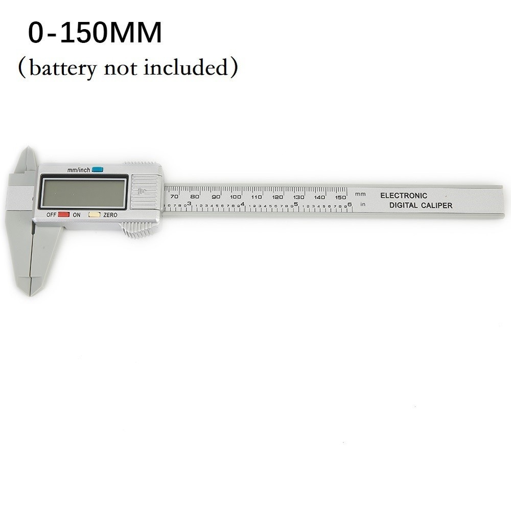 LCD Vernier Calipers 150mm with 001 Inch Resolution and Repeatable Accuracy