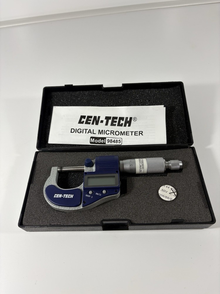 CEN TECH  Digital Micrometer Model 98485