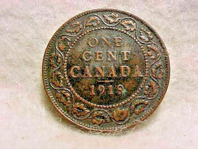 1918 Canada Large Cent