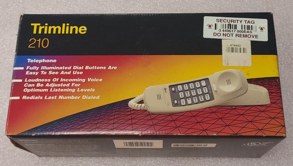 TRIMLINE 210 TELEPHONE - AT&T - PREOWNED