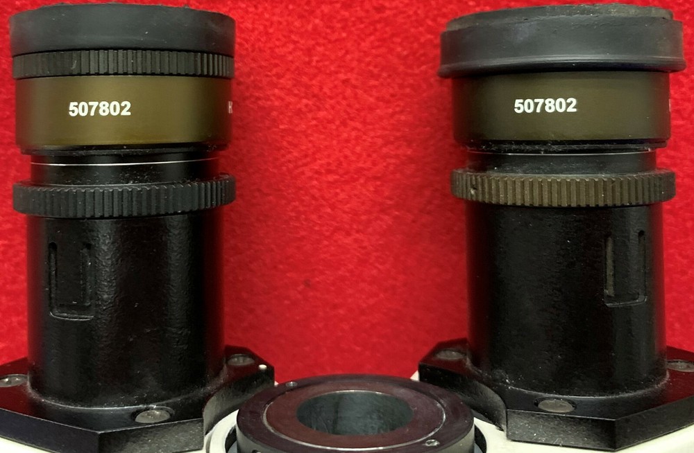 Leica Ergonomic Binocular Microscope Head 501504 10x EyePieces