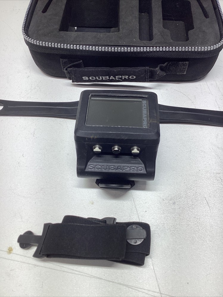 ScubaPro G2 Wrist Dive Computer & Heart Rate Belt With Original Case