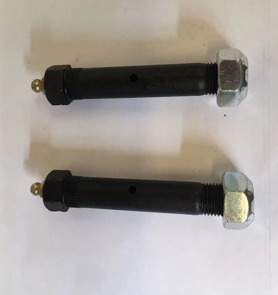 6 (SIX) KIT 3500# Trailer Axle Spring Shackle Grease Type Eye "wet" Bolt 9/16 x3