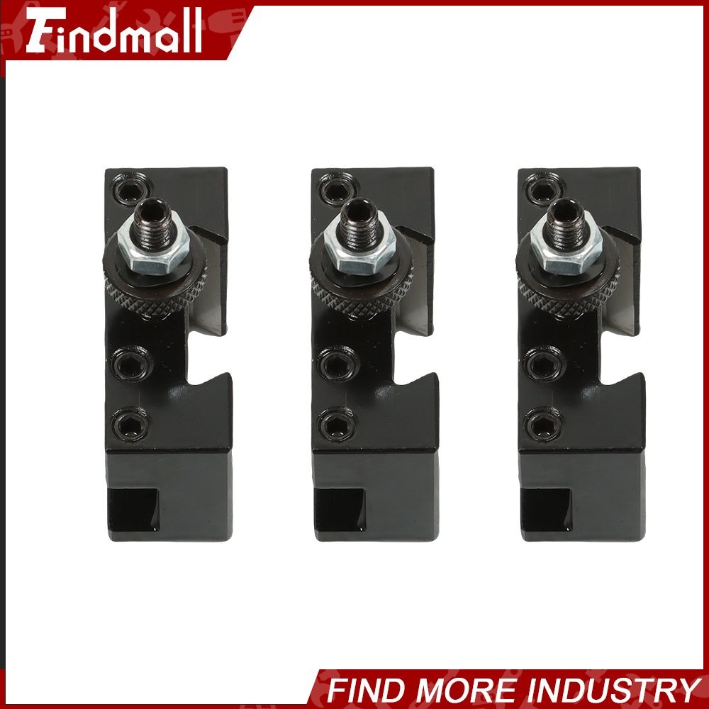Findmall 3Pc OXA #1 250-001 Quick Change Turning Facing Tool Post Holder For CNC