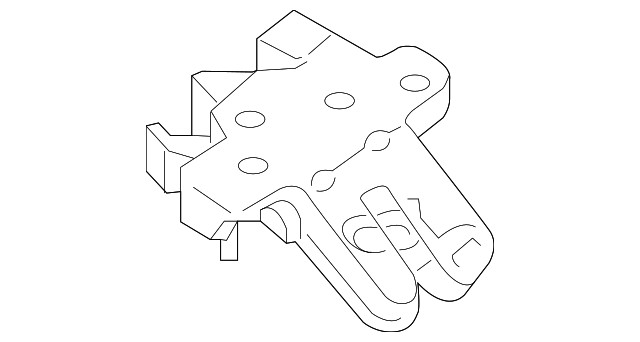 Genuine Audi Lock 81A-827-506
