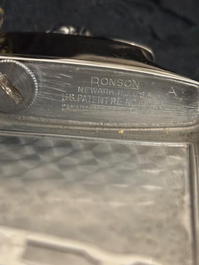 Vintage Ronson Master-Case , Cigarette Case Combination Lighter
