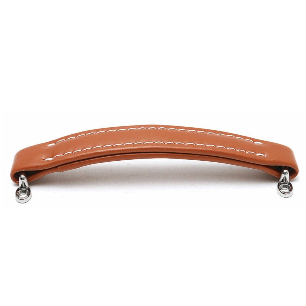 Brown Leather Style Guitar Amplifier Handle Strap For Fender Amp Instruments