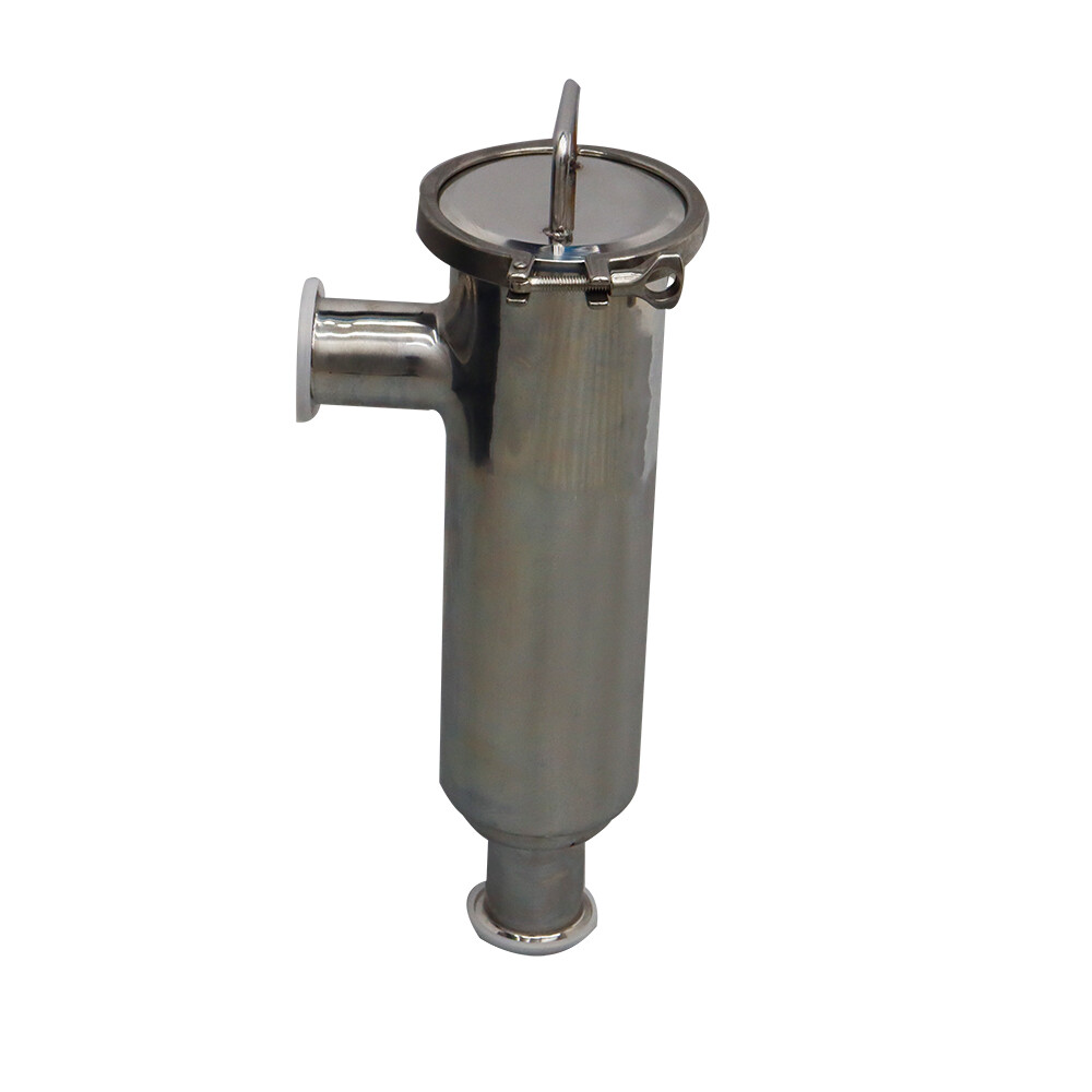 304 Stainless Steel Tri Clamp Sanitary Strainer Filter 2in Connect Size 100 Mesh